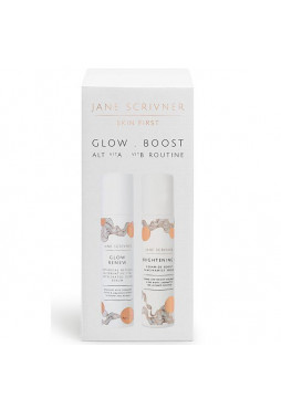 Jane Scrivner - Glow Boost Duo - Glow Renew & Brightening B - Sada pleťových sér s Vitamínmi A & B 